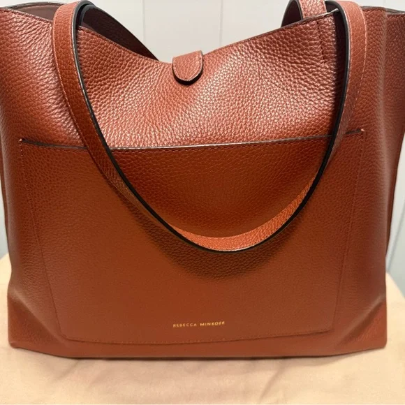 Rebecca Minkoff Megan Tote in Acorn with Gold Hardware - Picture 11 of 16